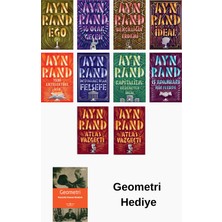 Pegasus Ayn Rand 10 Kitap Seti + Geometri Hediye