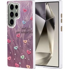 Ozkr Store Samsung Galaxy S24 Ultra Kılıf Blade Aynalı Desenli Kapak - Desen 8