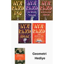 Pegasus Ayn Rand 5 Kitap Seti + Geometri Hediye