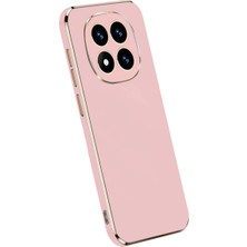 Ozkr Store Xiaomi Redmi Note 14 Pro Plus Kılıf Volet Silikon - Pembe
