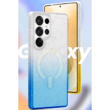 Ozkr Store Samsung Galaxy S25 Plus Pummel Shiny Magsafe Kapak - Mor