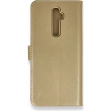 Ozkr Store Oppo Reno 2z Kılıf Trend S Plus Kapaklı Kılıf - Gold