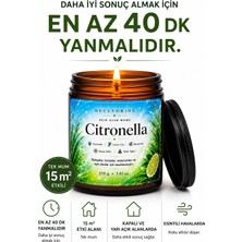 Decevorine Citronella Sivrisineğin Sevmediği Kokularla Tasarlanan Açık Alan Mumu 210 gr