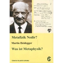 Türkiye Felsefe Kurumu Metafizik Nedir?