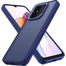 Ozkr Store Xiaomi Redmi 12C Kılıf Elegant Kapak - Lacivert