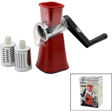 Mabelme Store Büyük Jumbo Kollu Değirmen Rende Doğrayıcı 3pcs Çelik Başlık