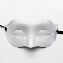 KSB Store Beyaz Renk Masquerade Kostüm Partisi Venedik Balo Maskesi
