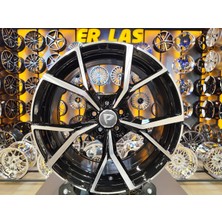 Bk Jant 4 Adet BK-5801 7.5*17 5*100 ET35 57.1 Black Mack Jant (Takım)