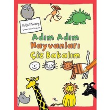 Pia Çocuk Yayınları Adım Adım Hayvanları Çiz Bakalım