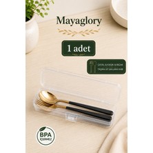 MAYAGLORY Çatal Bıçak Kaşık Takımı Saklama Kutusu Mutfak Düzenleyici Çeyizlik Organizer Düzenleyici Saklama Kabı Çekmece Içi Düzenleyici