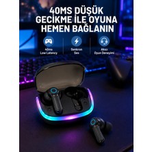 Belle Fusion Mey Ithalat® Rgb Şarj Kutulu Tws Kablosuz Kulaklık Bluetooth 5.4 Hd Voice Type-C Şarj Destekli