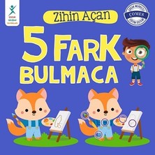 Çocuk Gelişimi Yayınları Zihin Açan 5 Fark Bulmaca
