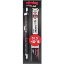 Rotring Tikky Versatil Kalem 0.5 mm + Silgi + Kalem Ucu Set