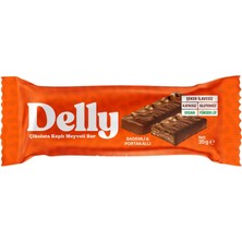 Zemira Delly Çikolata Kaplı - Bademli & Portakallı Meyveli Bar