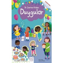 1001 Çiçek Kitaplar Ilk Çıkartma Kitabım: Duygular