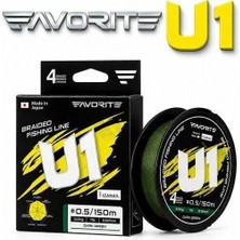 Favorite U1 Pe X4 150M Koyu Yeşil Ip Misina