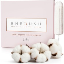 Zemira 100% Organik Pamuklu Tampon | Doğada Çözünür Toksinsiz | Hipoalerjenik - Tahriş Alerji Yapmaz