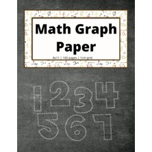 Zemira Independently Published Math Graph Paper: Graph Journal For Math | 8X11 | Grid Paper | 1cm