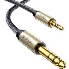 Zemira Ugreen 3,5 mm Jak, 6,35 mm Jak Kablosu, Aux Adaptörü, Stereo Ses Kablosu, Dijital Arayüz Enstrüman