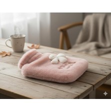 Zemira Roichil 1 Litre Sevimli Hayvan Figürlü Peluş Sıcak Su Torbası 1. Sınıf Kavuçuk Malzeme Fiyonklu