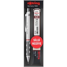 Rotring Okul Seti 0,5 Mm Beyaz Versatil Kalem+Min+Silgi Ro-Kk07-05B