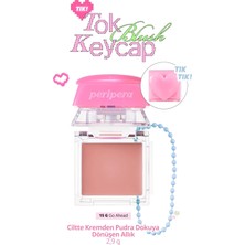Zemira Peripera Ciltte Kremden Pudra Dokuya Dönüşen Allık Tok Blush Keycap (15 Go Ahead)