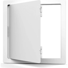 Zemira Acudor PA1212 PA-3000 Plastik Giriş Kapısı 12X12, Plastik, 35,56 cm Yükseklik, Beyaz