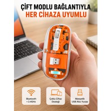 sbodurhome Hafif ve Taşınabilir Fare – 43 Gram, Otomatik Uyku Modlu Yeni Nesil