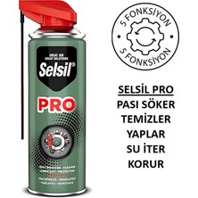 Selsil SELSİL-50600 Pro Cobra Smart Çok Amaçlı Pas Sökücü ve Temizleyici ve Yağlayıcı ve Koruyucu Sprey
