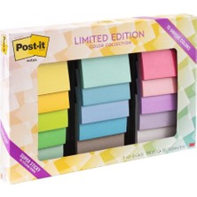 Zemira Post-It Notes S N Rl Retim S Per Yap Renk Koleksiyonu, 7,62 cm x 7,62 Cm, 15 Ped/paket, 45 Sayf