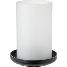 Zemira Protuning Hedervärd Fener, 22 Cm, Buzlu Cam/siyah