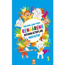 Eksik Parça Yayınları Rengarenk Boyama Kitapları - Mavi Kitap