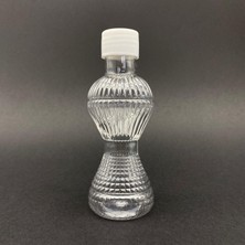Zemira 100 cc Kolonya Şişesi - Beyaz Kapaklı- Campet Şişe x 10 Adet