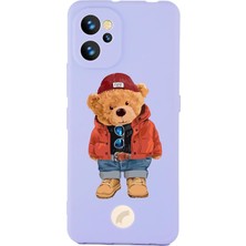 Zemira S19 Max Pro Baskılı Kamera Korumalı Kılıf, Lila