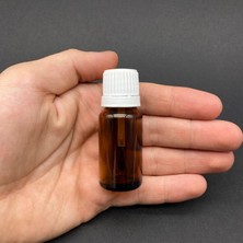 Zemira 10 cc Fırçalı Cam Şişe - Amber - 10 ml Kilitli Kapaklı Fırçalı Cam Şişe x 3 Adet