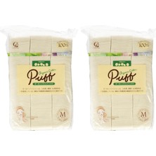 Zemira Cotton Labo Organik Pamuk Puf Beden M (200 Adet) 2 Parça Set