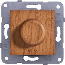 Zemira Novella/trenda Ceviz Pro Dimmer Rl 20 500W Mekanizma Düğme/kapak