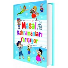 Ema Kitap Masal Kahramanları Yarışıyor (Ciltli)