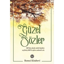 Remzi Kitabevi Güzel Sözler
