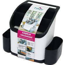 Timex TİM-198 Plastik Kaşıklık Organizer Tezgah Üstü