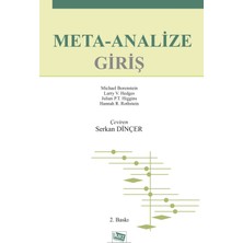 Anı Yayıncılık Meta-Analize Giriş
