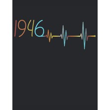 Zemira 101 Mandalas - Malbuch Ekg Herzschlag Jahrgang 1946 Baujahr Heartbeat: Lustiges Geburtstag De