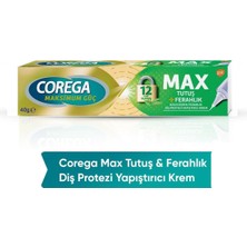 Zemira Corega Max Tutuş & Ferahlık Protezi Yapıştırıcı 40 G