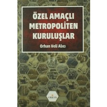 Orion Kitabevi Özel Amaçlı Metropoliten Kuruluşlar