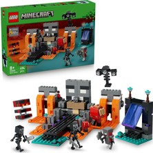 Zemira Minecraft Wither Savaşı 21590-8 Yaş Üzeri Çocuklar Için Kızıl Savaşçı 2 Wither Iskelet Mob