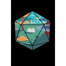 Zemira Independently Published Mondo Fantastico D20 - Taccuino Per Nerdy Geek: Quaderno Din A5 (6x9) Per A