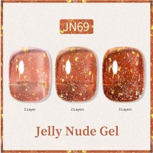 Zemira Born Pretty 10ML Jelly Nude Seri Kalıcı Oje JN69 (57851-19) 4150