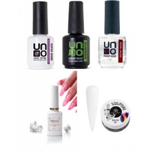 Zemira Fontenay Kalıcı Oje Set 1, Top Coat, Base Coat, Primer 12ML, Blooming Jel 15ML, Hamur Jeli 15ML, Mi