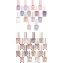 Zemira Pastel Synee Oje Pure 14 - Nude 16 Full Set (30 Adet)