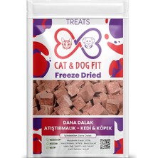 Zemira Freeze-Dried Dana Dalak Atıştırmalık MAMA%100 Doğal Katkısız Ödül (1 Paket)